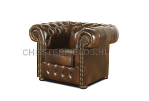 Chesterfield fotel, lgarnitra