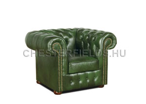 Chesterfield Classic Zld Fotel lgarnitra