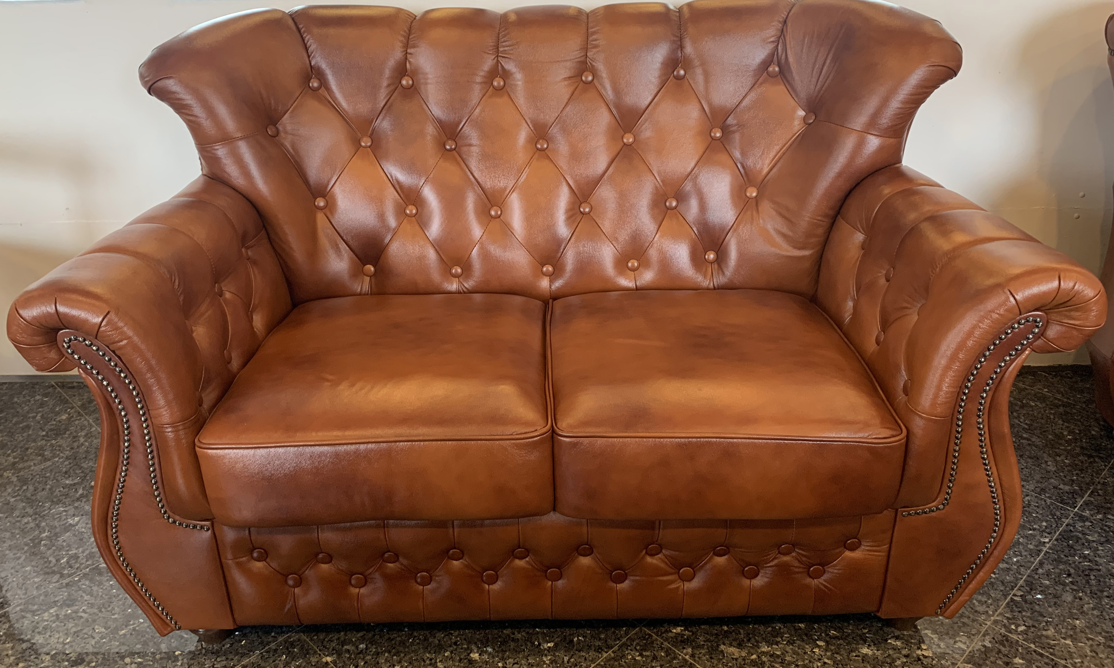 Chesterfield Monk 2-es kanap ( C12)