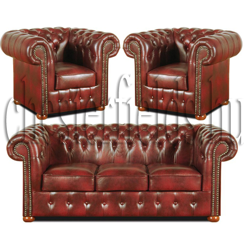 Classic �l�garnit�ra 3+1+1 antikbord�