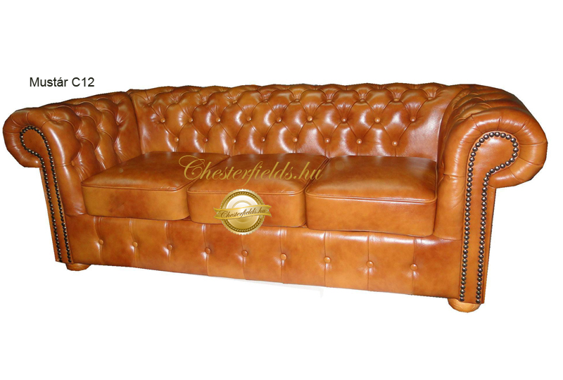 Classic 3-as kanap� mogyor�barna(C12)