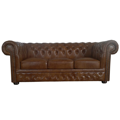 Chesterfield Lord 3-as kanap arany S12