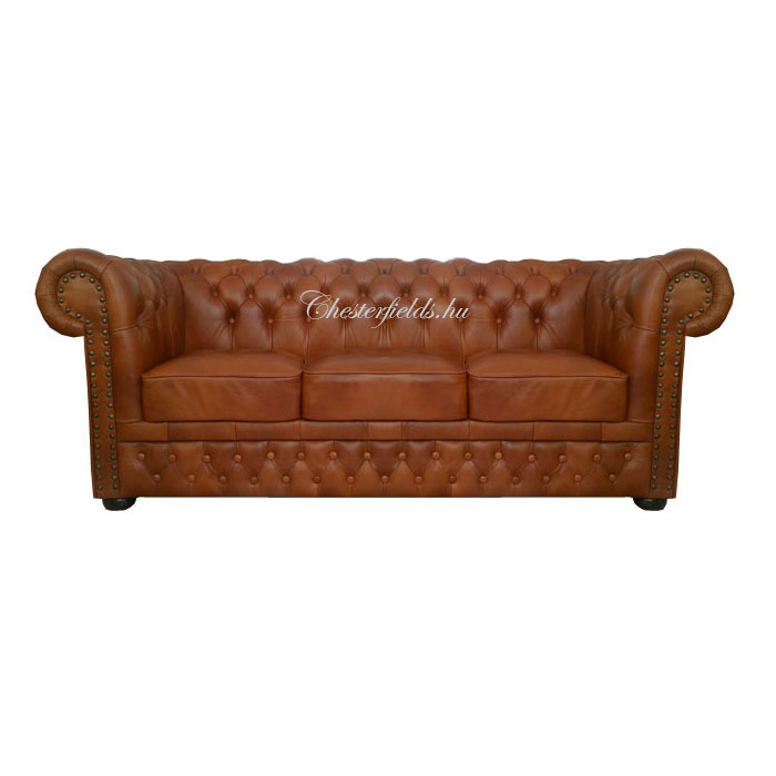 Chesterfield Lord 3-as kanap a.whisky