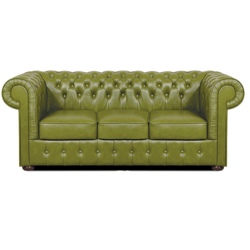 Chesterfield Mark XL 3-as kanap oliva