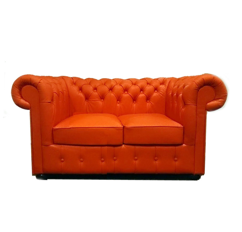 Chesterfield Classic XL 2-es kanap orange