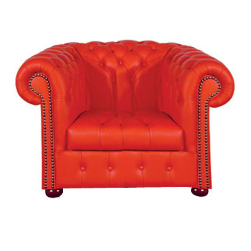 Chesterfield Williams fotel piros K55