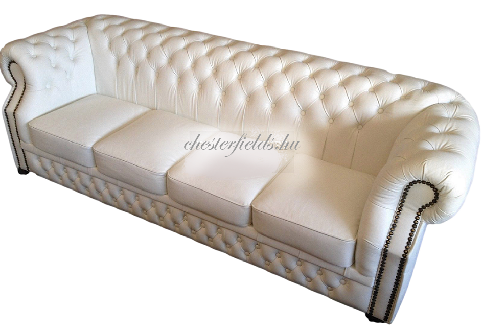 Chesterfield Windsor XL 4-es kanapé törtfehér Bruttó: 742.950 Ft