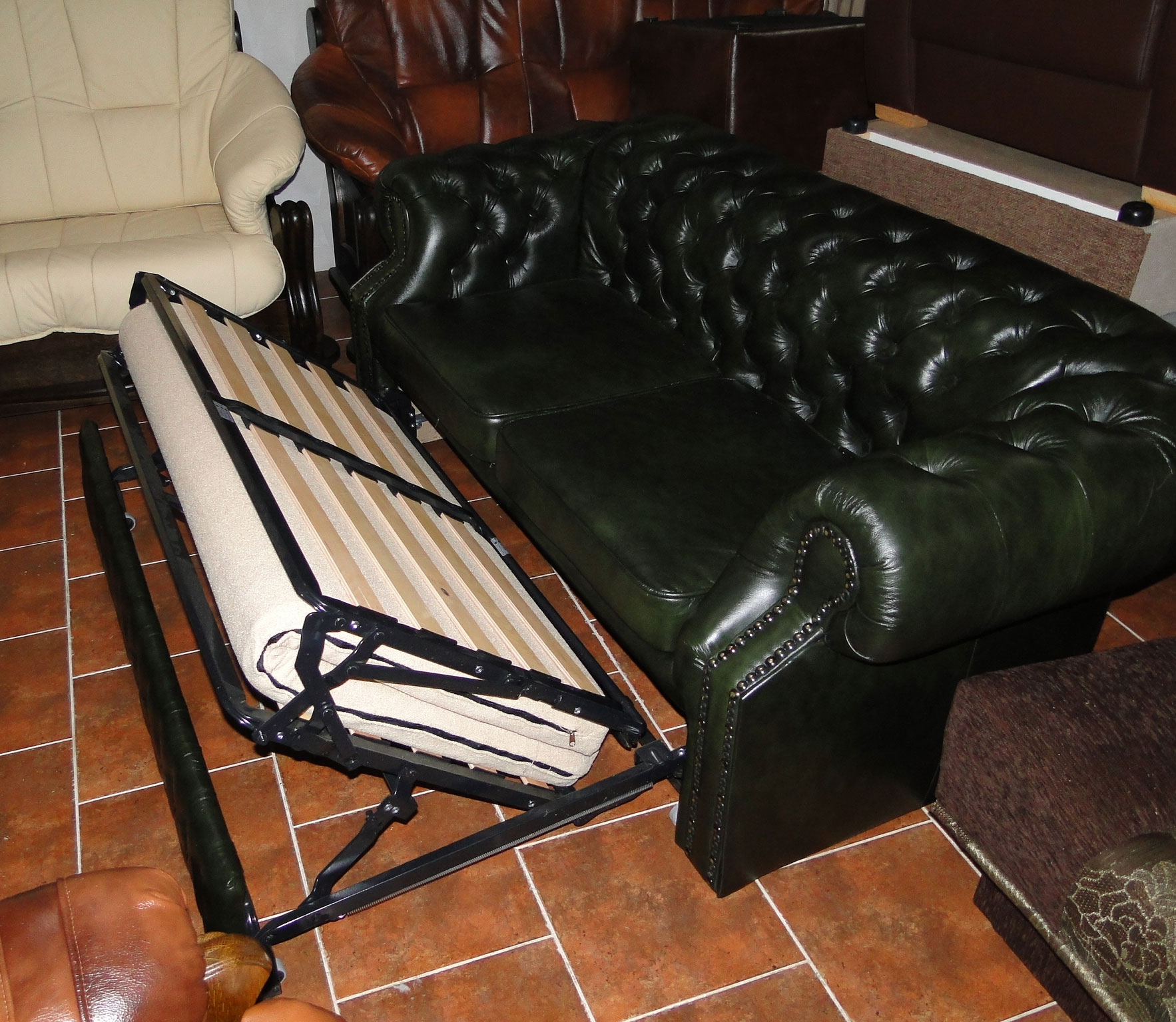 Windsor kanapéágy antikzöld Bruttó ár: 622.300 Ft
