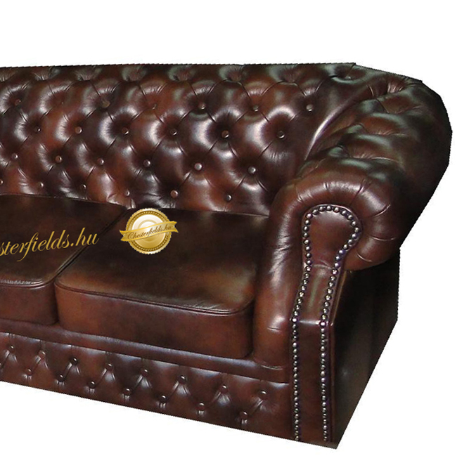 Chesterfield Windsor Brown double seater